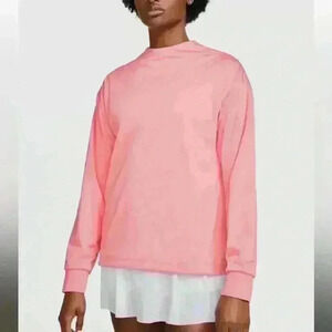 Nike womens storm fit  golf shirt coral size XL